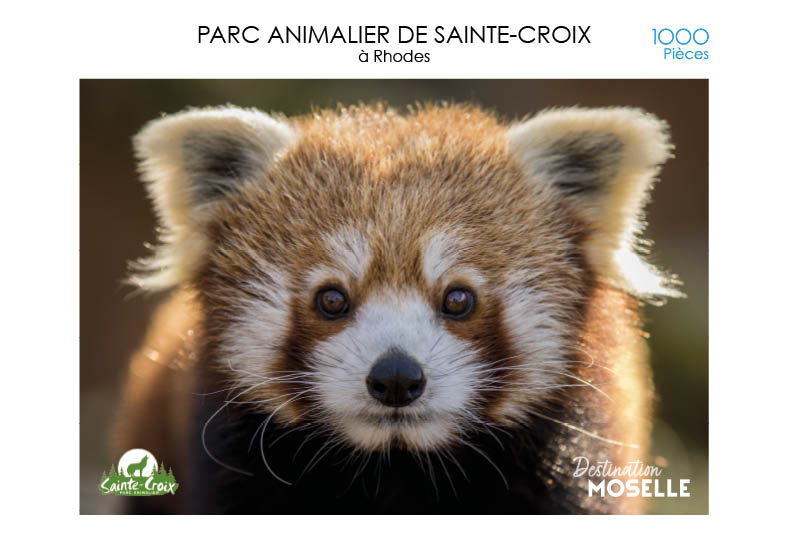 Puzzle Panda Parc animalier de Sainte-Croix