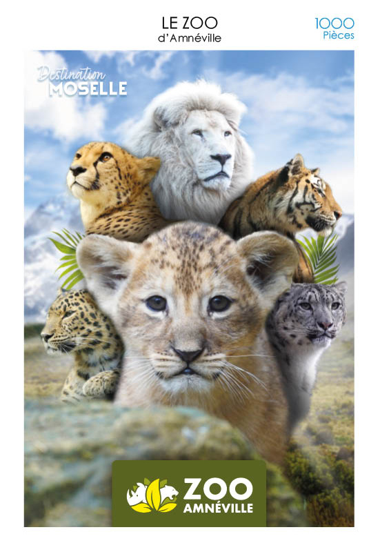 Puzzle Lions - Zoo d\'Amnéville