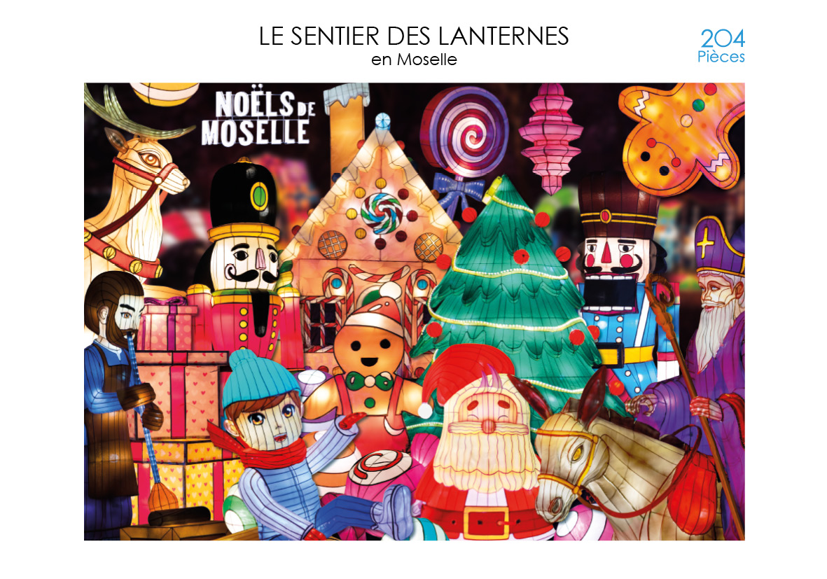 Puzzle Noëls de Moselle - spécial enfants