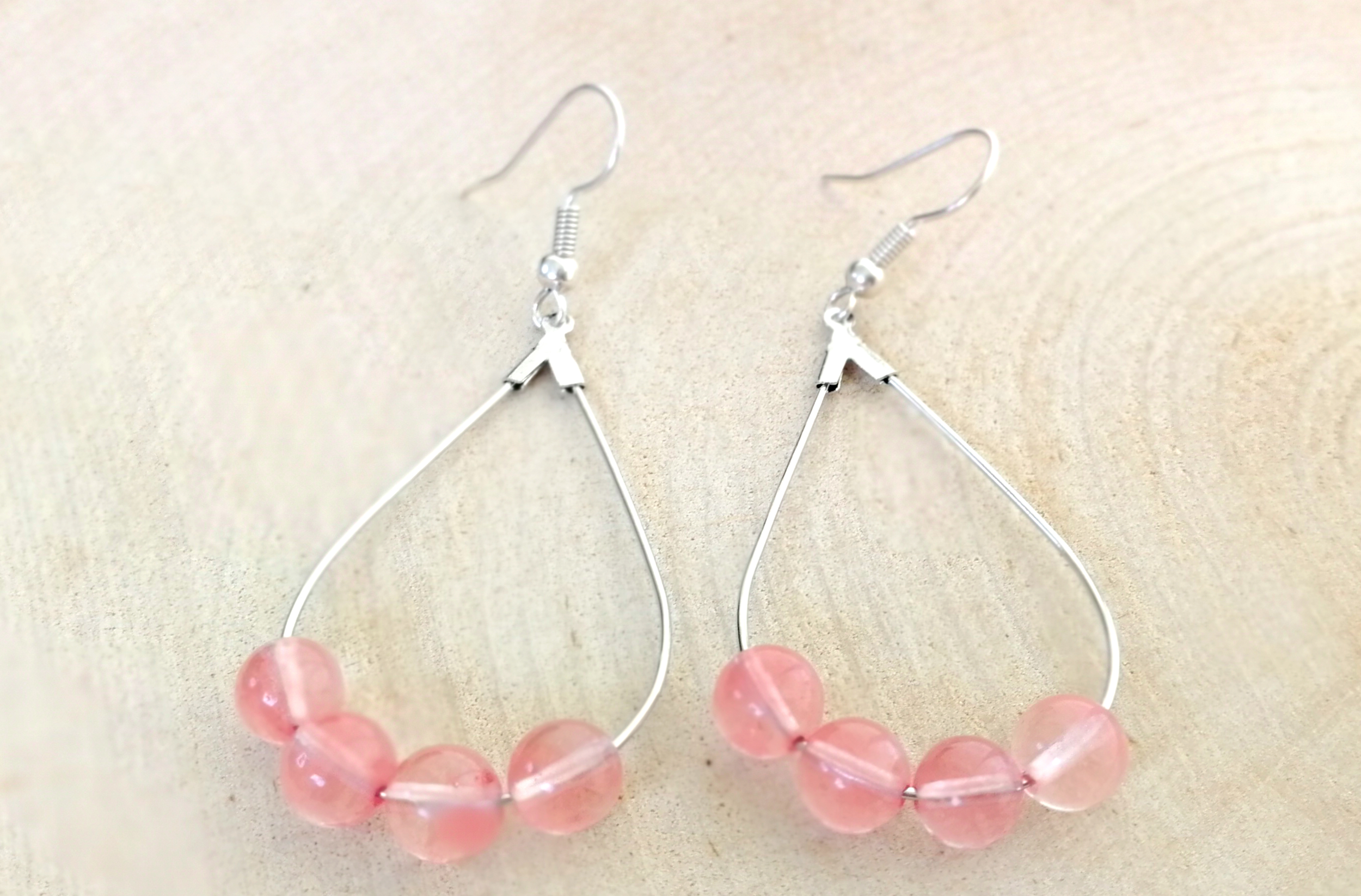 BO Créoles Quartz Rose1