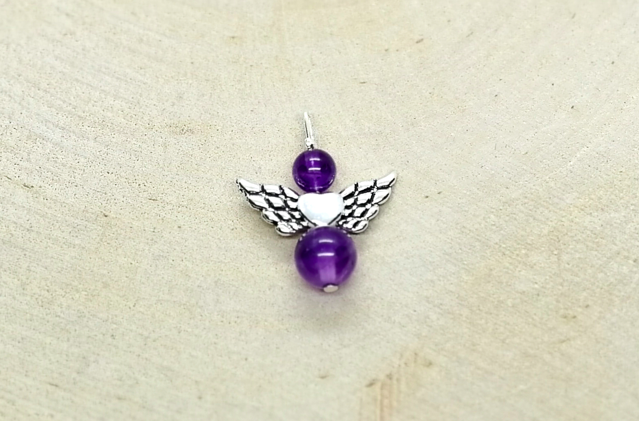 Pendentif Angel Améthyste ColliersPendentifs bijoux semper mi hi