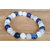 AGATE BLEU CROCHE SODALITE