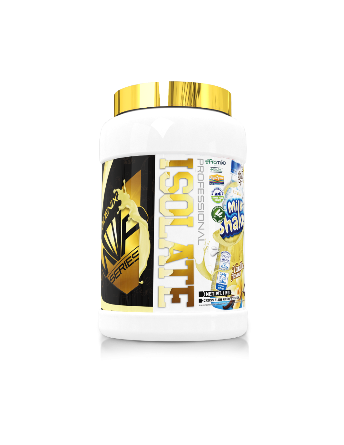isolate-professional-1kg vanille