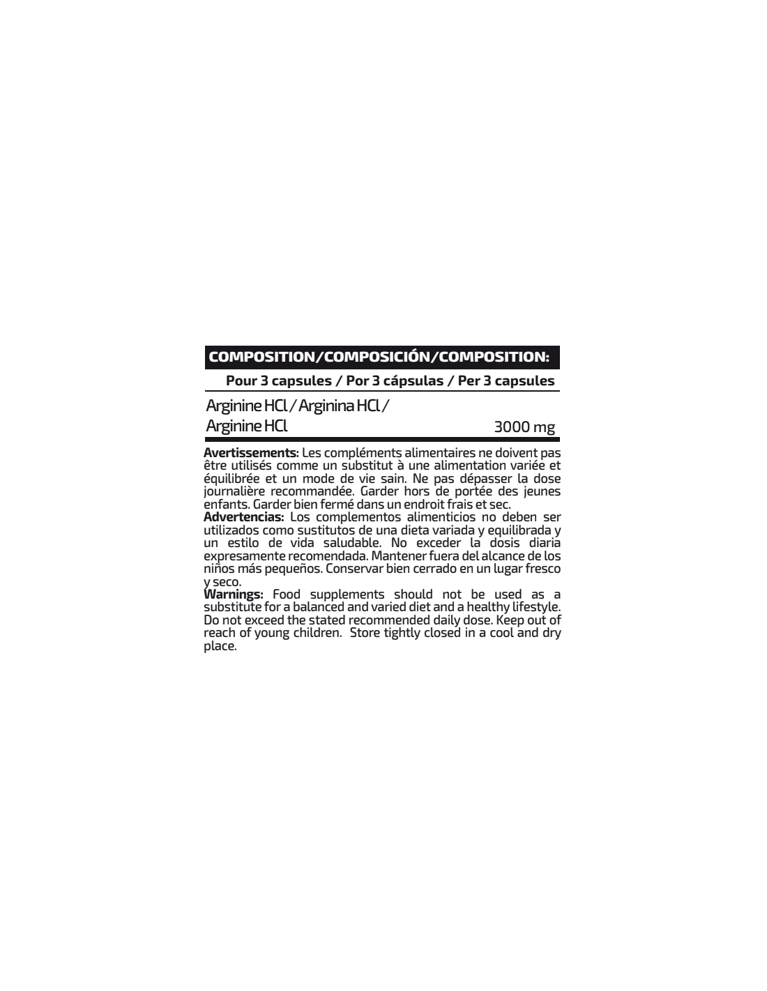 arginine-3000