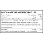 scitec_arthroxon_plus valeurs nutritionnelles