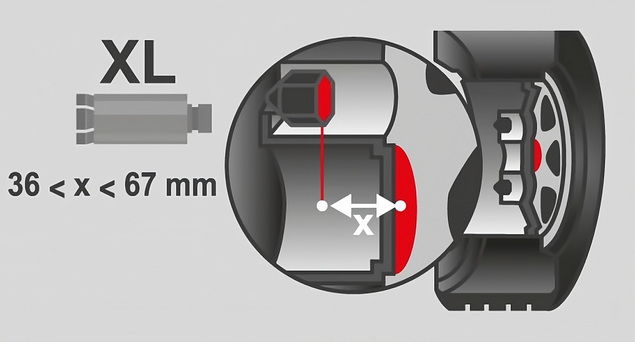 Douille POLAIRE GRIP XL - 4