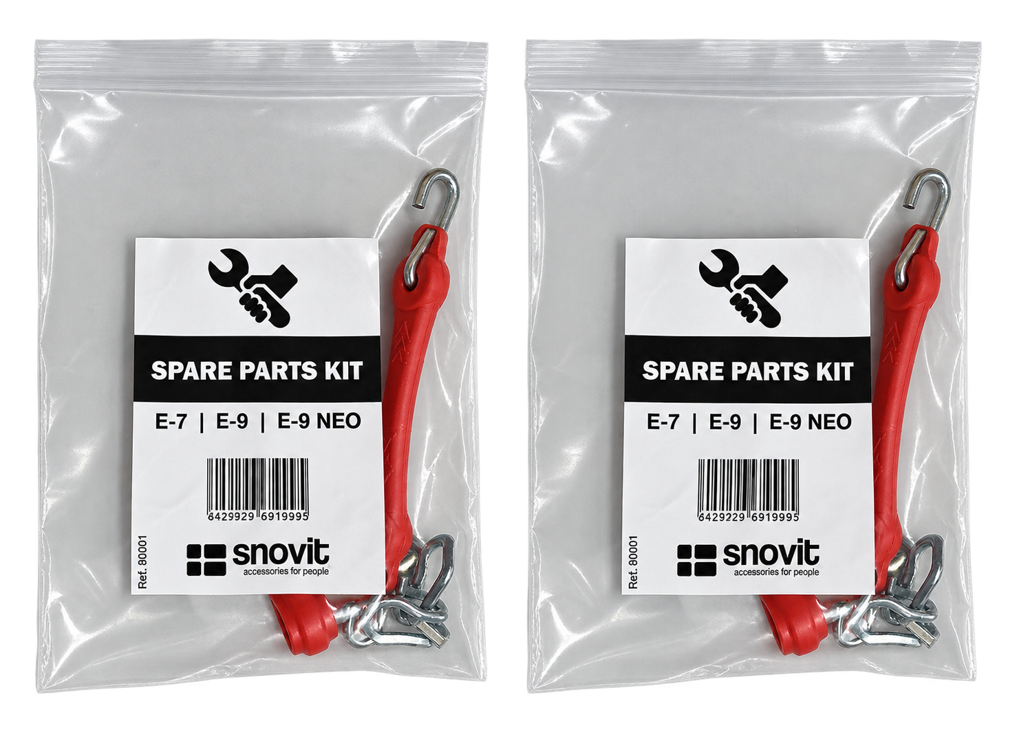 Pack de 2 kits de réparation pour chaines neige VL