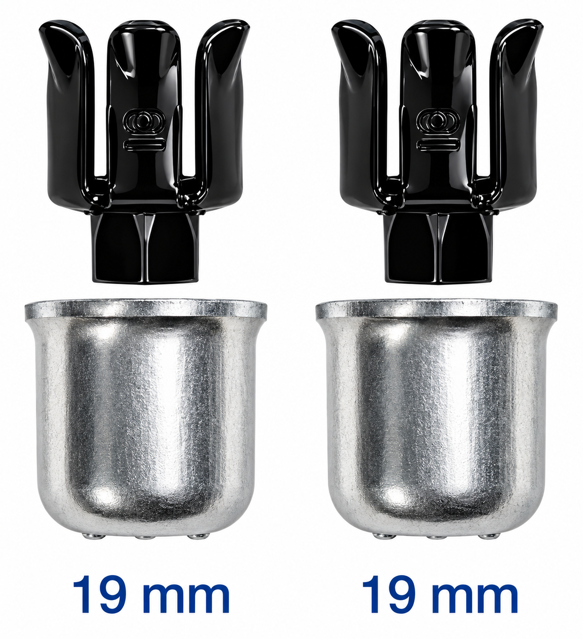 Pack de 2 douilles de vissage pour écrou de roue 19mm - Chaines Neige PEWAG