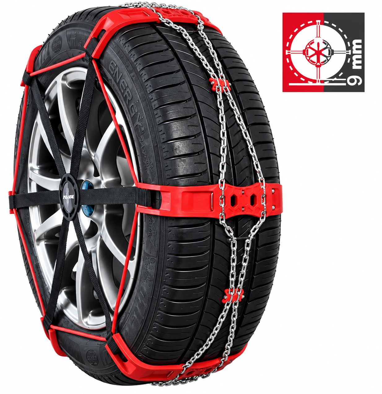 Chaines Neige (VL - 4x4) - POLAIRE STEEL SOCK - 086
