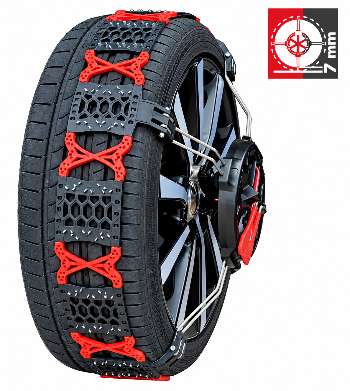 Chaines Neige (VL - 4x4) - POLAIRE GRIP - 080
