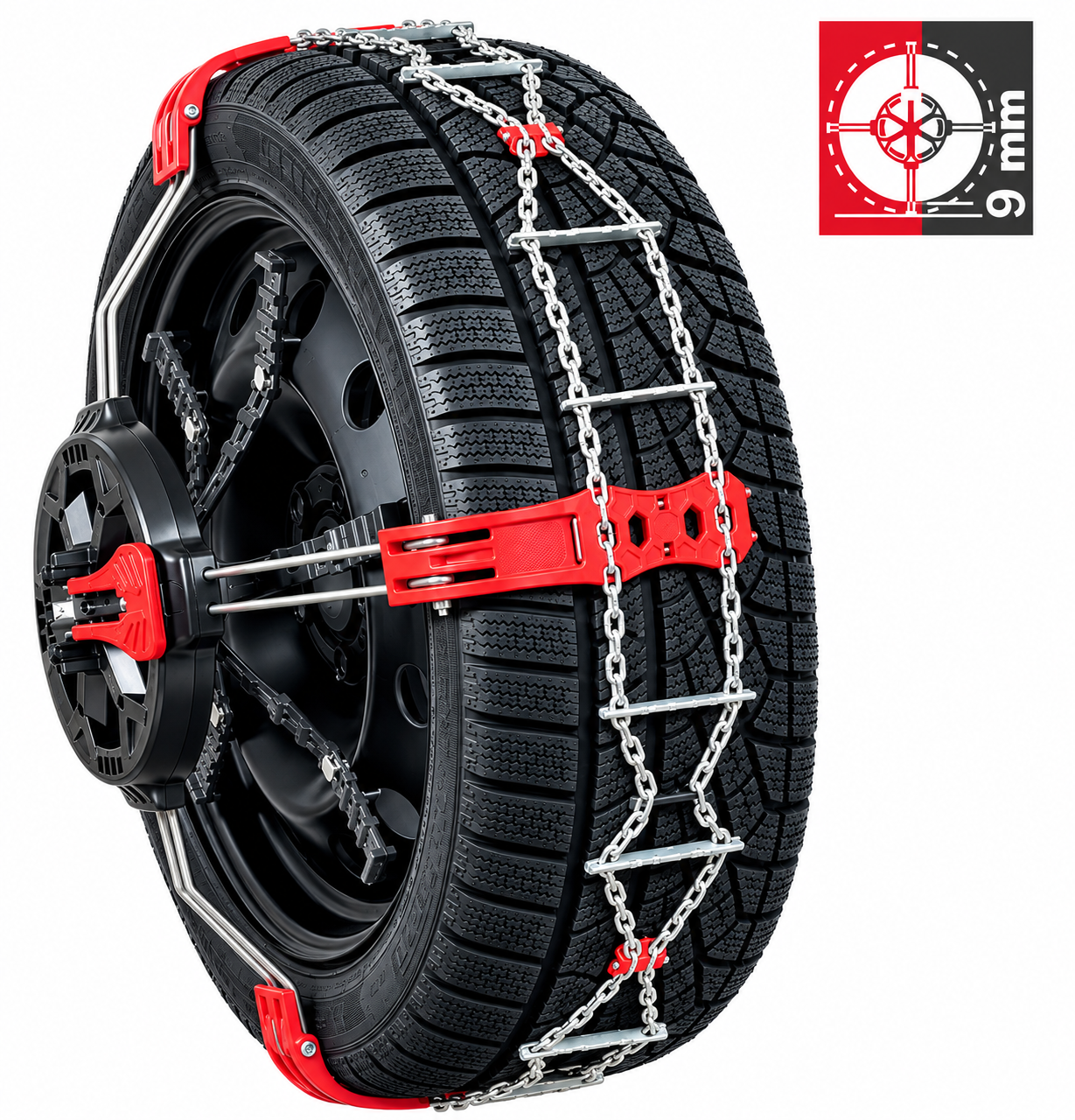 Chaines Neige (VL - 4x4 - Utilitaire) - POLAIRE SPIDER GRIP - 080