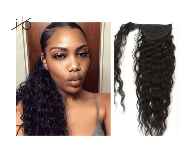 Ponytail/ Postiche Deep Wave