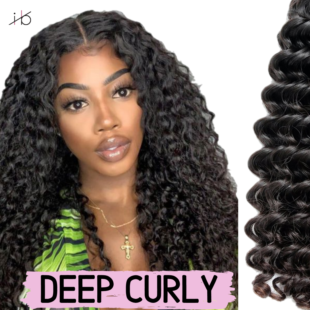 bundle tissage deep curly bouclé