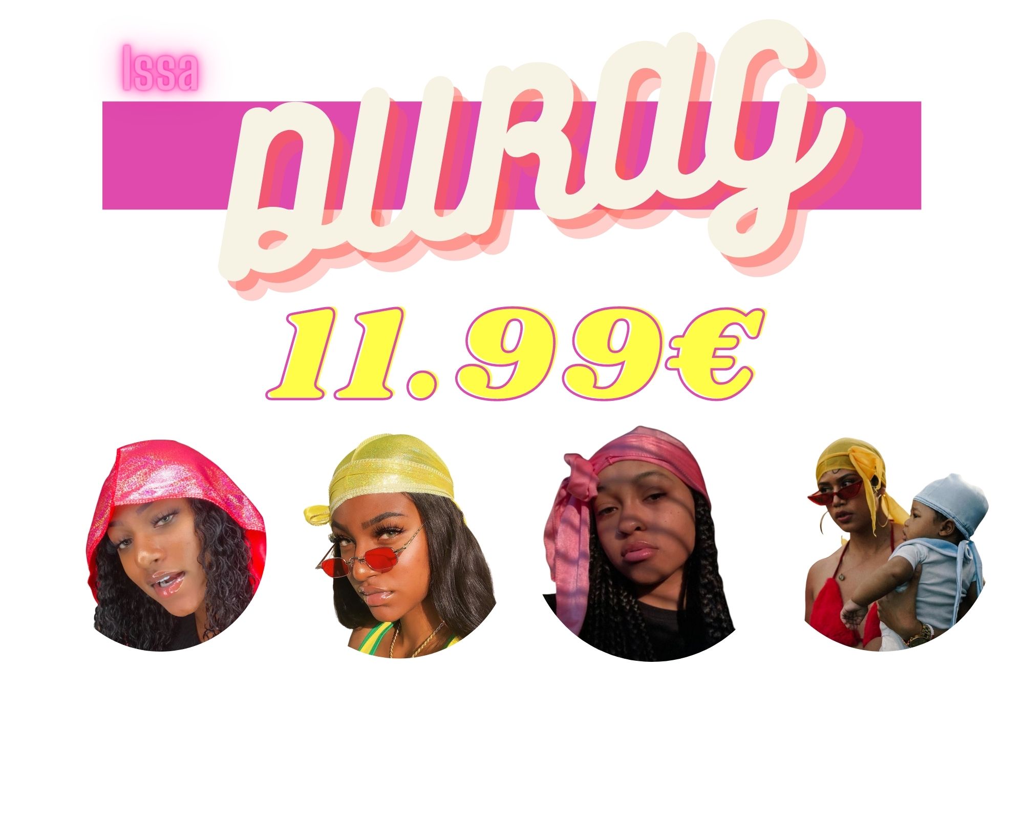 Durag - Foulard en Satin