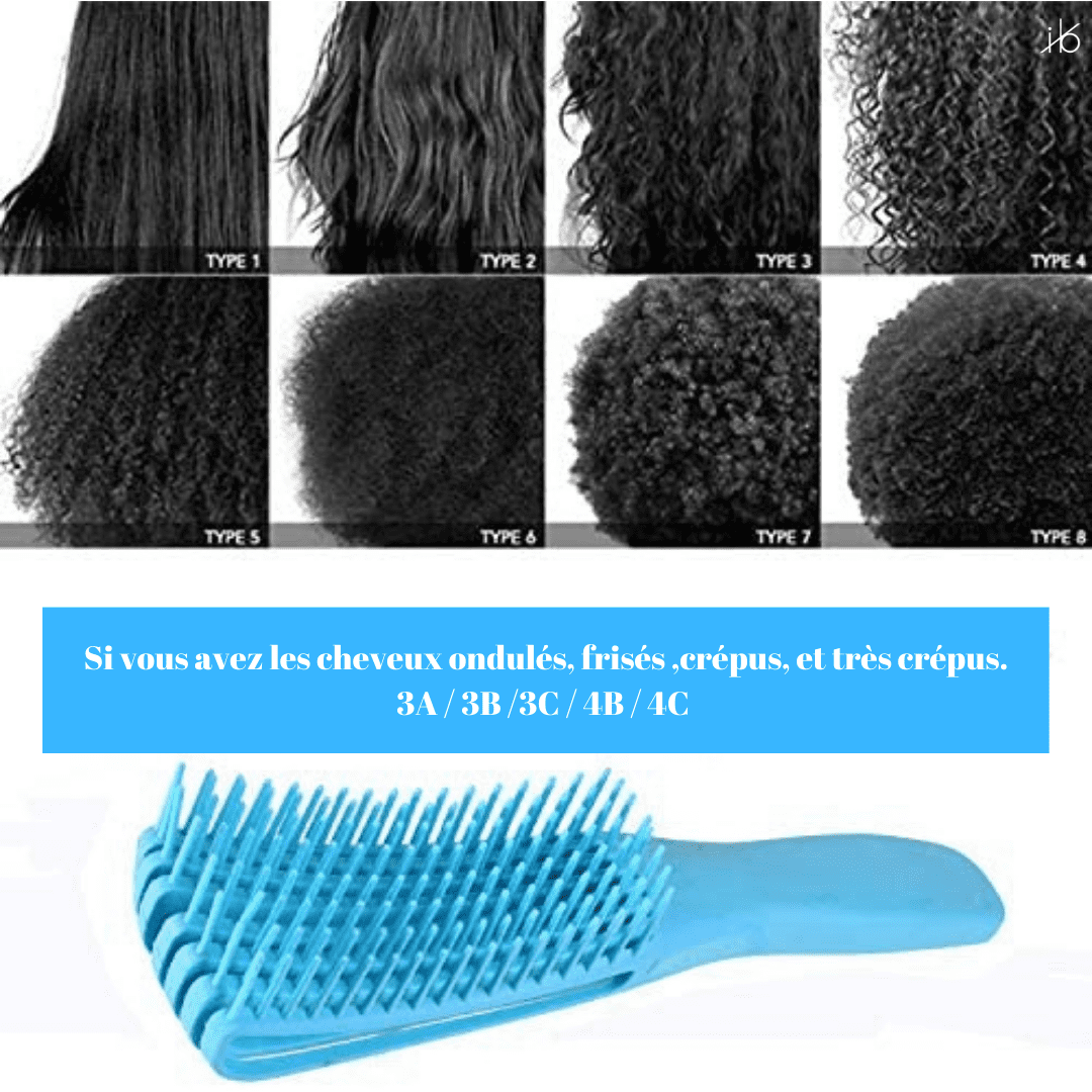 Brosse Démêlante pour Cheveux Crépus - Accessoires/BROSSES - Issa Hair