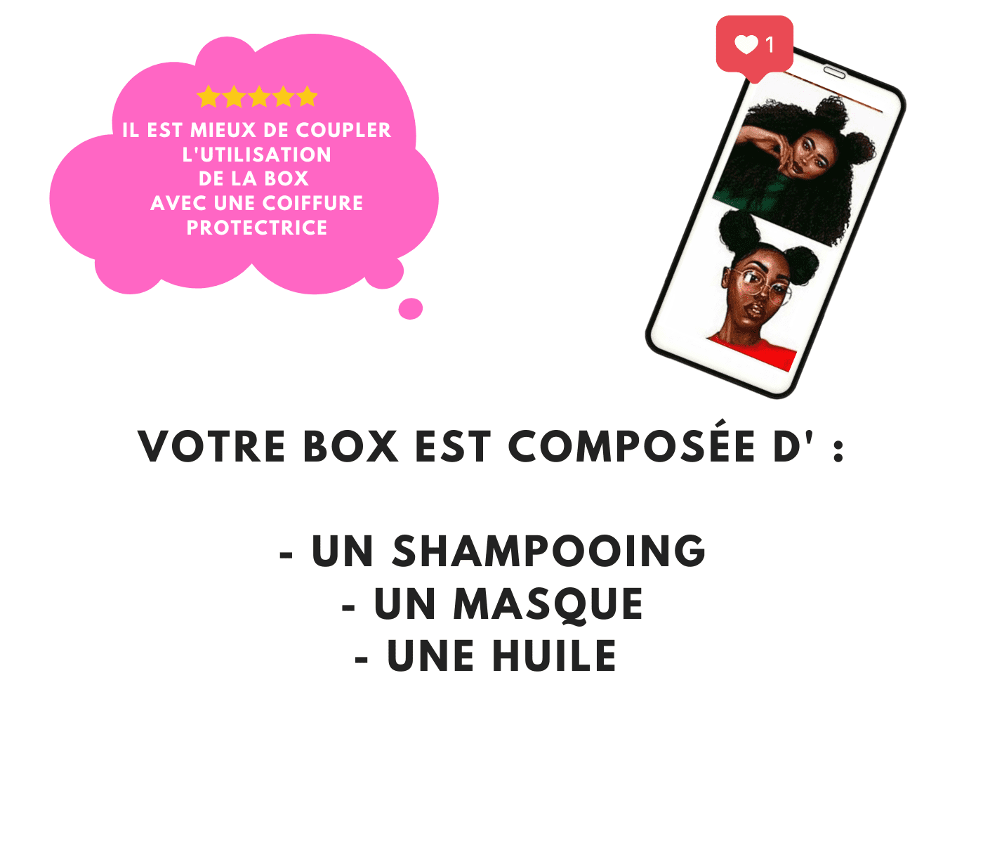 guide box cheveux secs