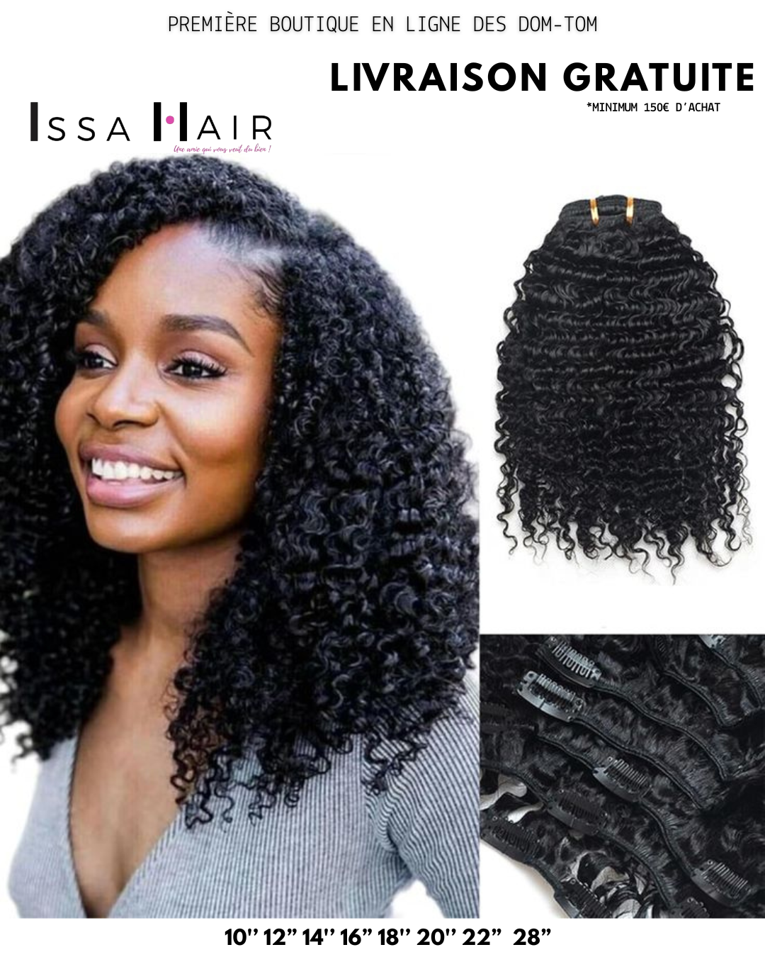 Clips Curly Deep Curly 3a-3b