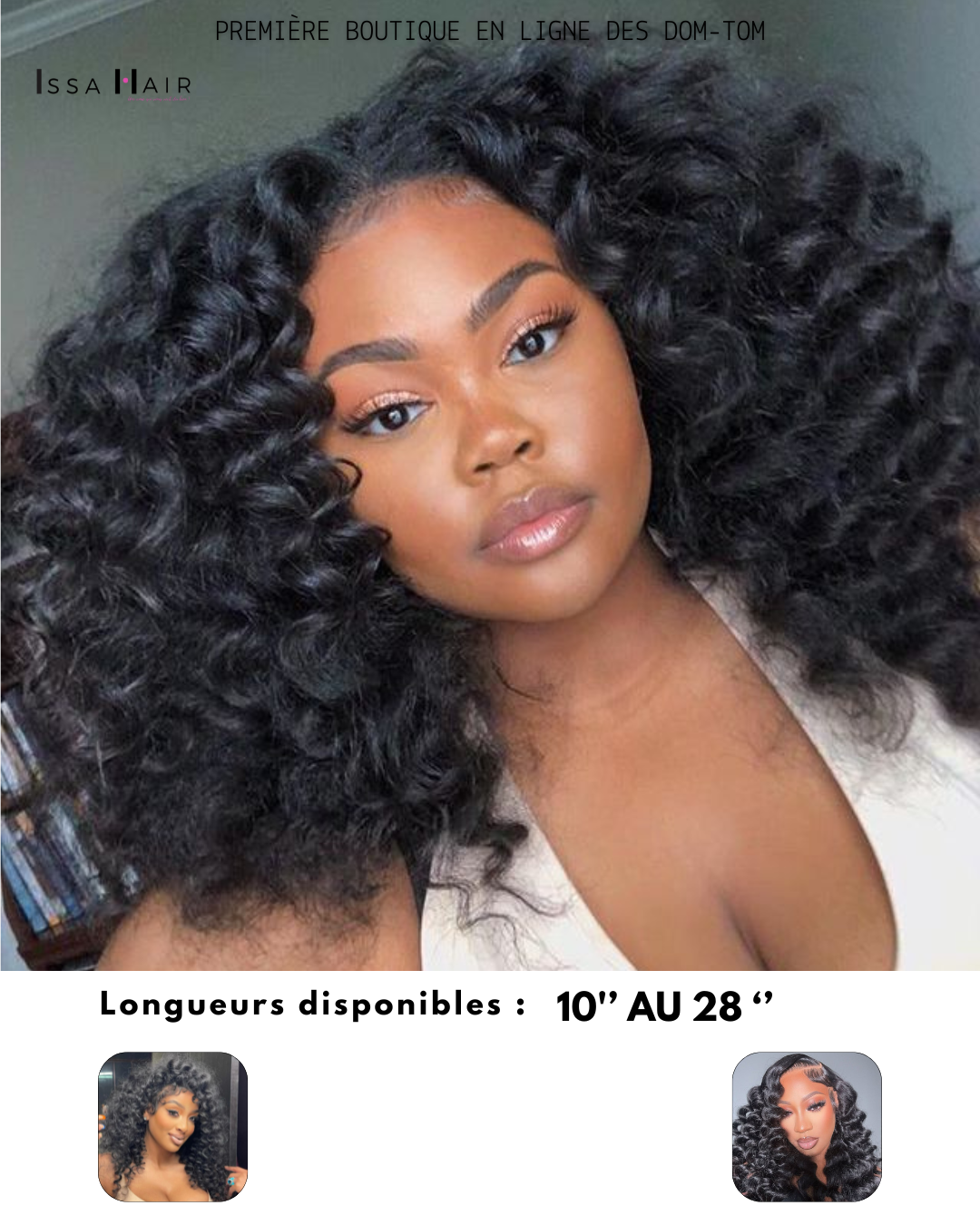 Island Curl - TISSAGE LOOSE WAVE 100% naturel