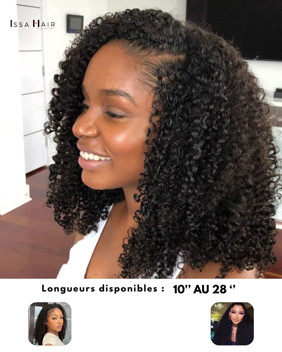 Tissage kinky curly issahair 2