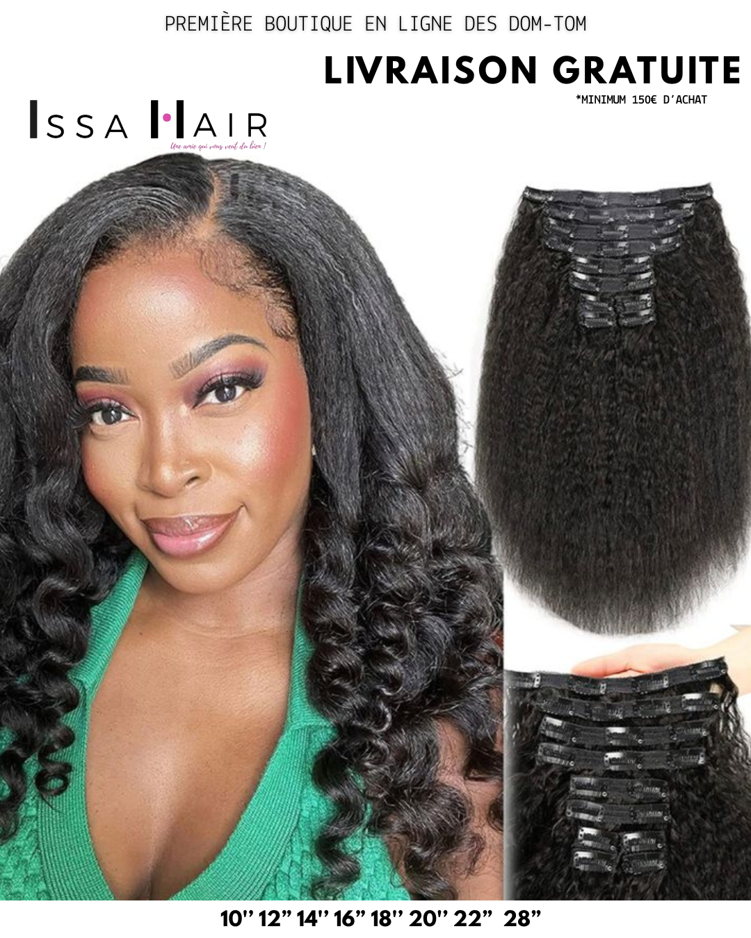 Clips Yaki straight