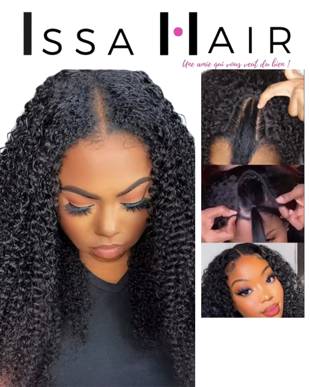 U-Part Kinky Curly 100% NATURELS