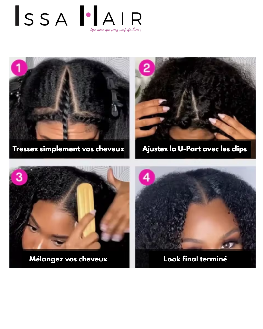 upart wig issahair cheveux naturels