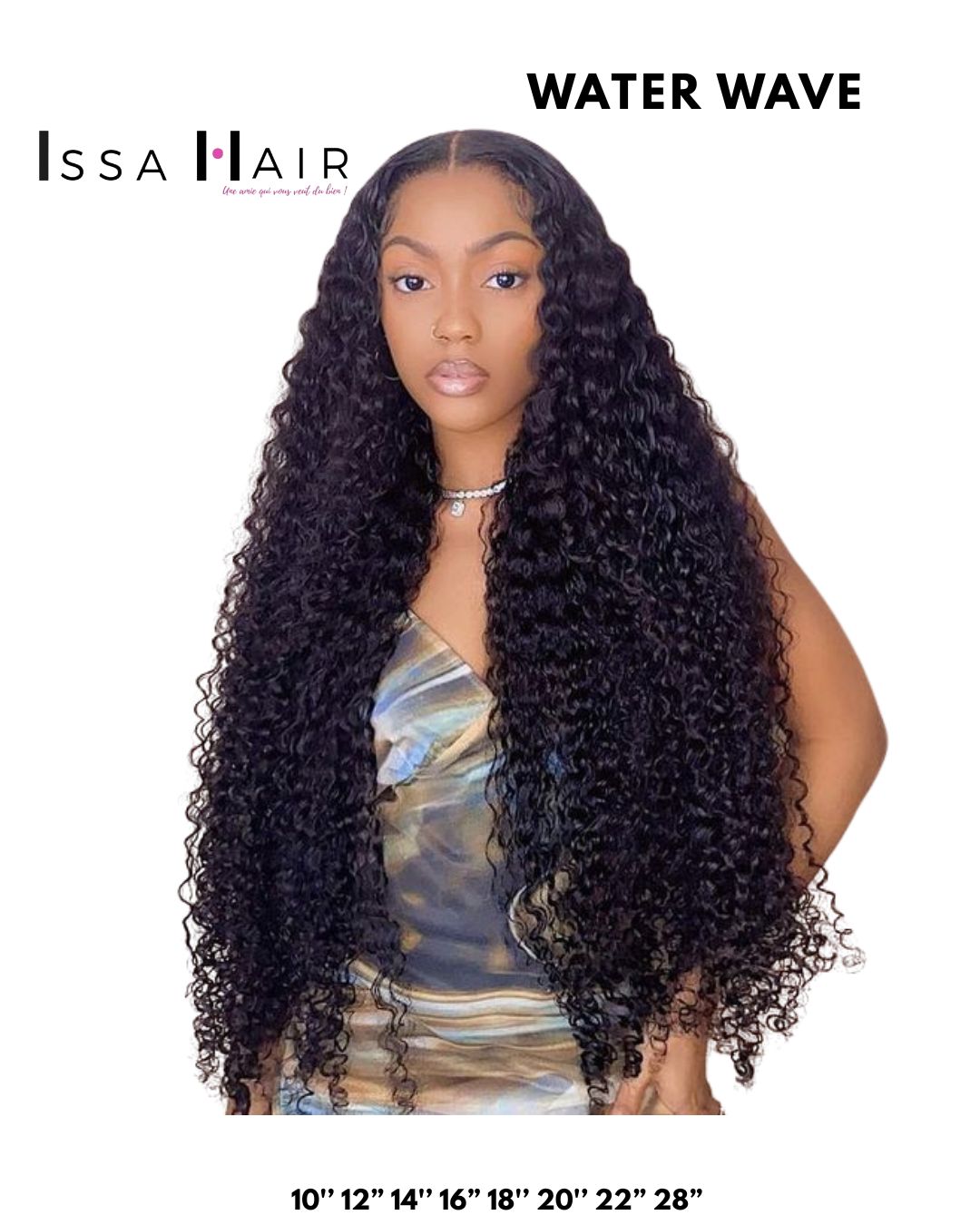 WATER WAVE ISSAHAIR PERRUQUE LACE CLOSURE