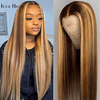 20-min (2) 19-min (1) perruque lisse blond miel