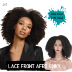 lace front wig afro kinky