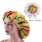 New-Extra-Large-Satin-Lined-Bonnet-Women-Big-Size-Beauty-Print-Satin-Silk-Bonnet-Sleep-Night