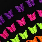 20-50-100PC-couleur-mixte-papillon-pinces-cheveux-Grip-griffe-Barrettes-Mini-pinces-m-choire-pingle
