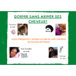 oreiller en satin issahair pour cheveux naturels