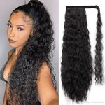 deep wave ponytail