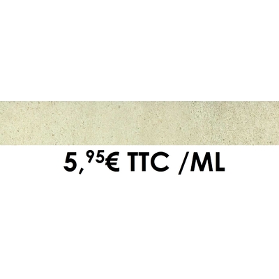 Plinthe carrelage 8x33,3cm White (Boîte de 16,65 ML)