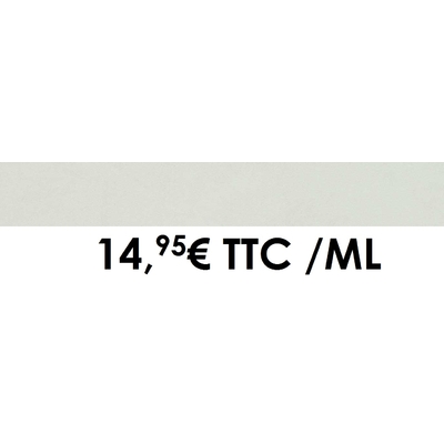 Plinthe carrelage 7x60cm White (Boîte de 9 ML)