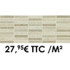 MHEG 20x50cm Marazzi Interiors Bone Mosaico