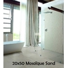 Marazzi 20x50 Appeal Sand Mosaico + 60x60 Appeal Sand RT