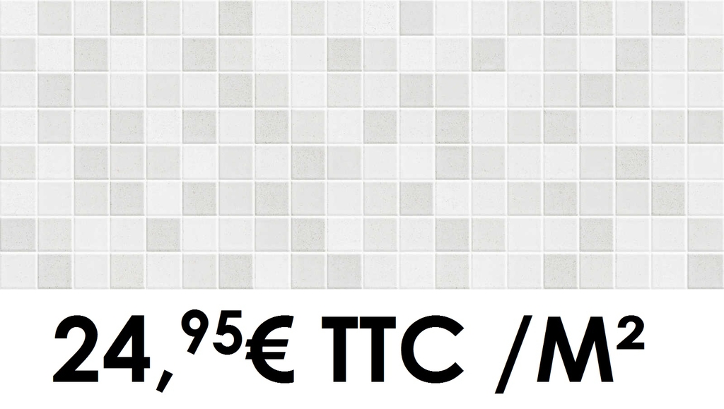 M0T0 20x50cm Marazzi Appeal White Mosaico