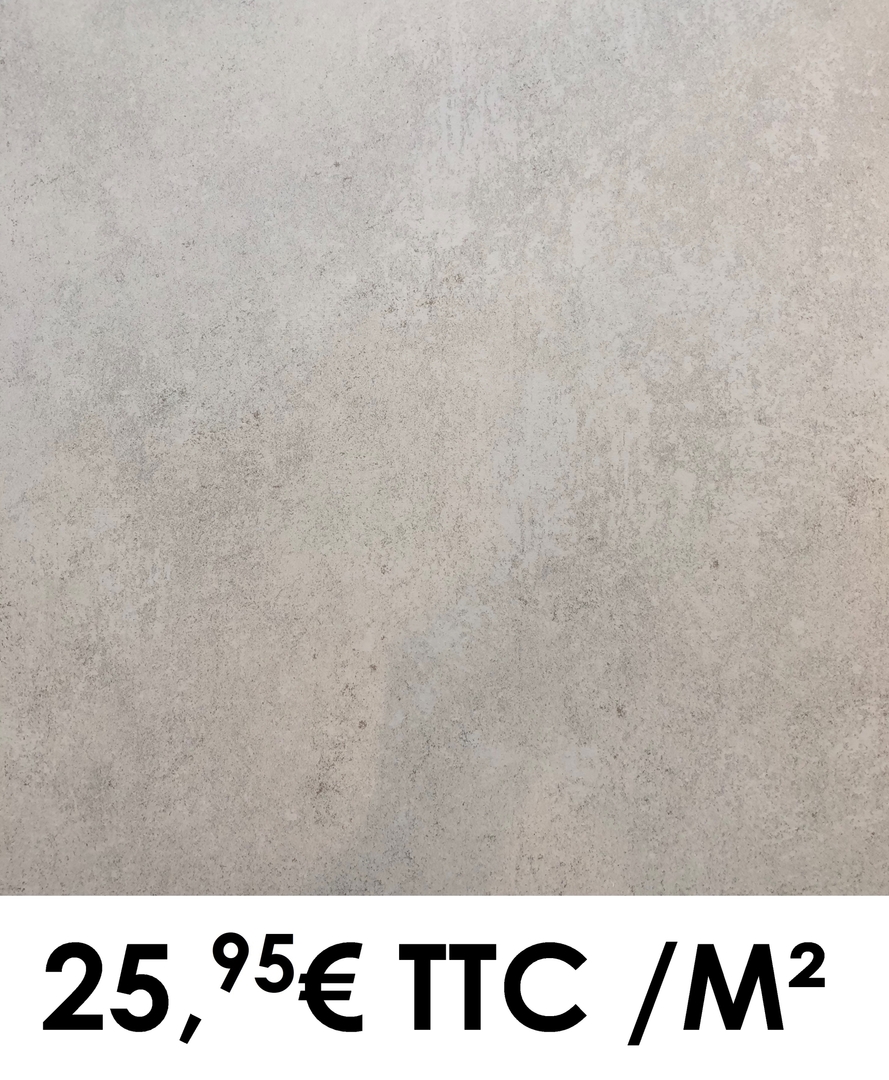 60x60cm Saumur blanc