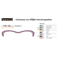 Clips Face & Cie - CIE 133 - Thème Dentelle