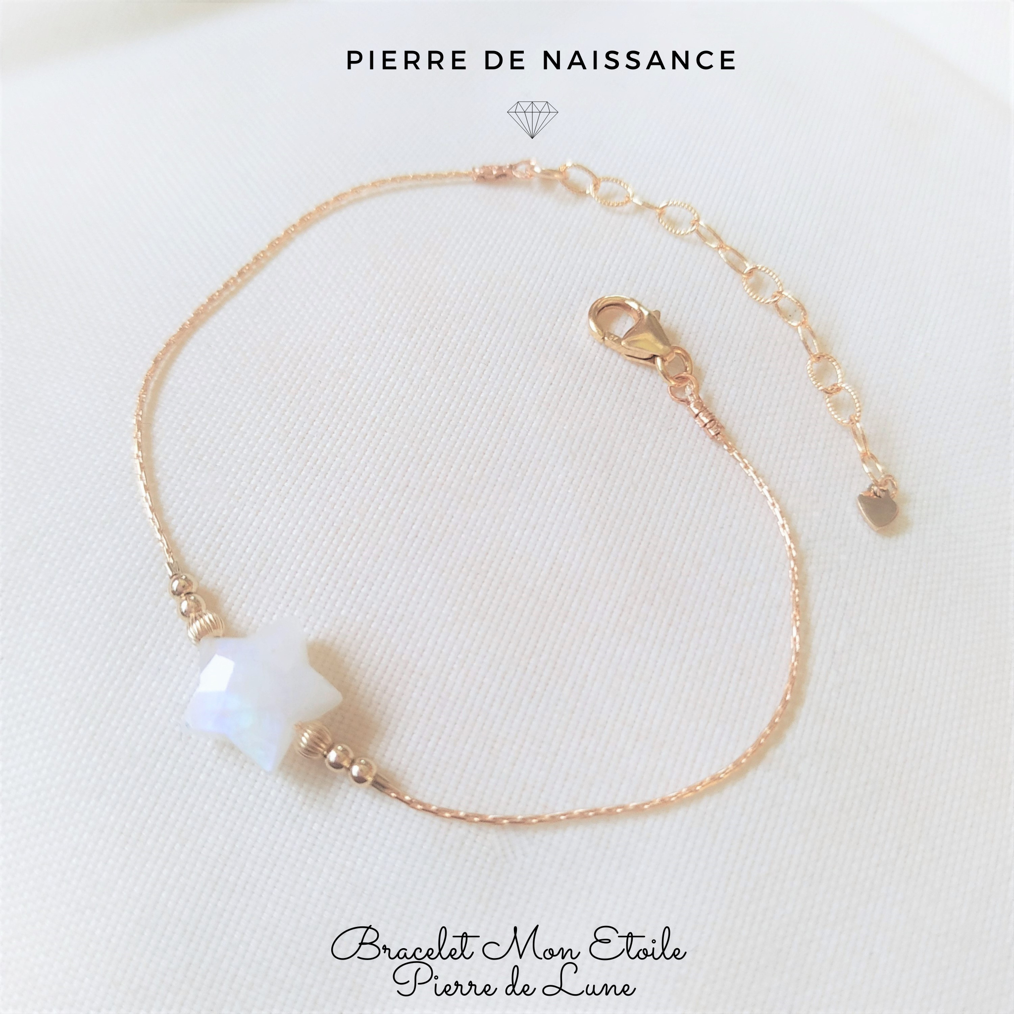 Bracelet Mon Etoile Pierre de Lune (1)