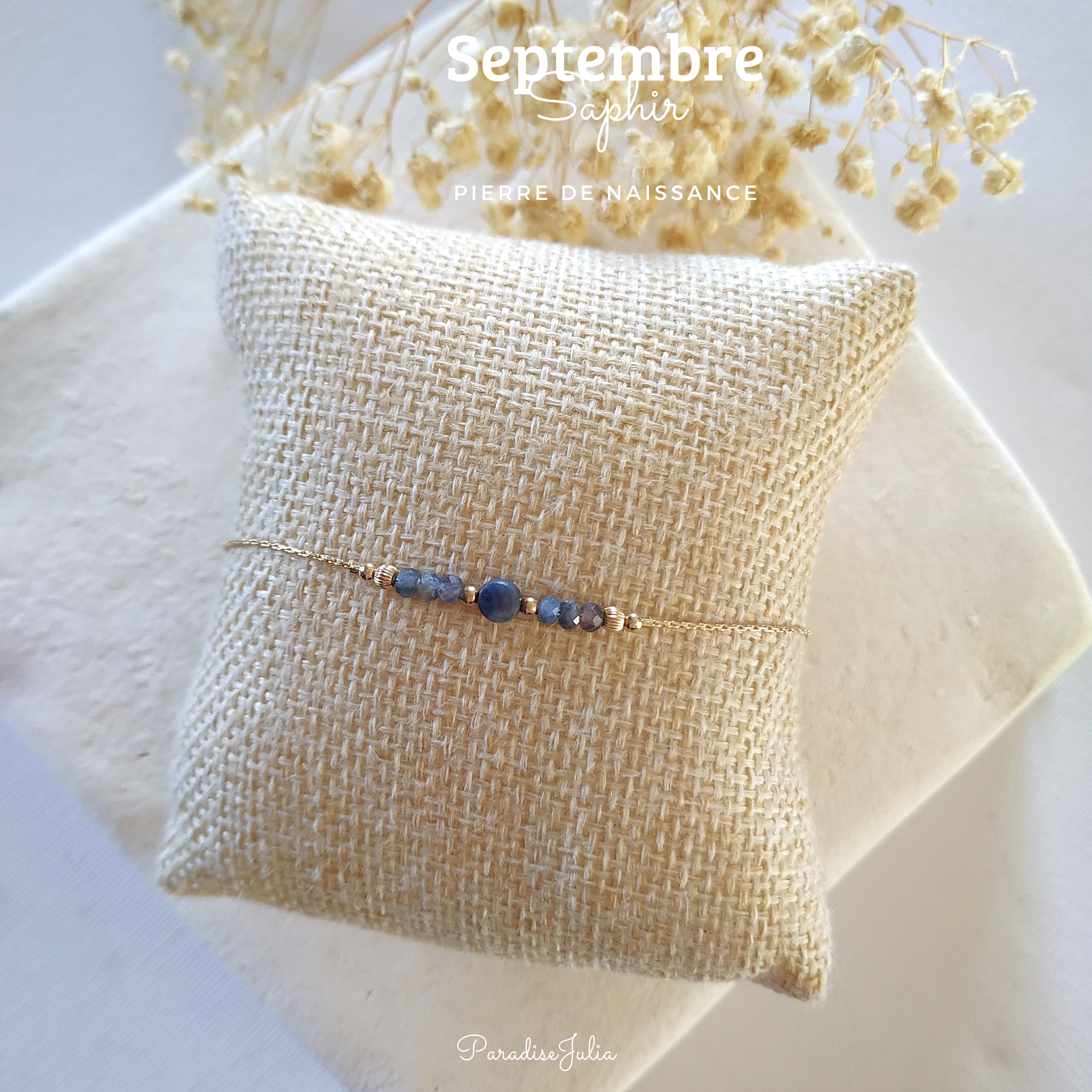 Idée cadeau pour elle-Pierre de Naissance septembre