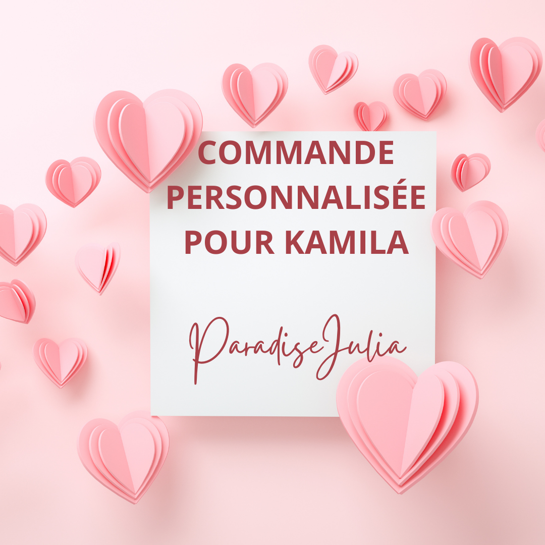 Collier Pierre de Naissance personalisée-Paradise Julia