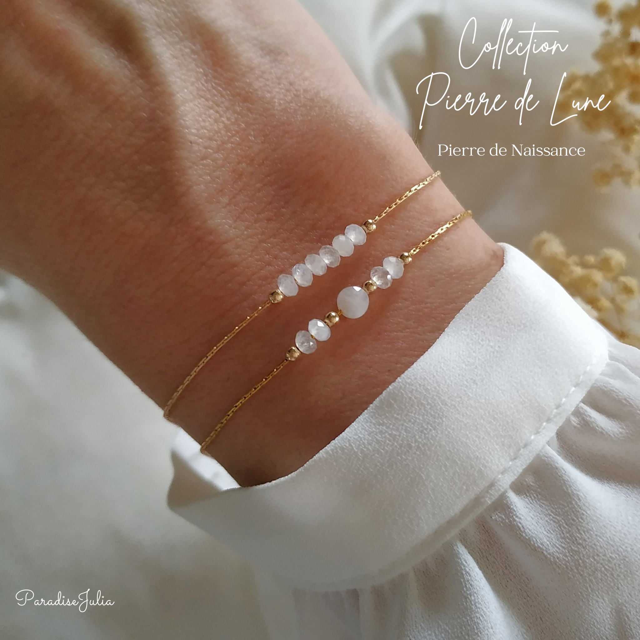 Bracelet Pierre de Naissance-Juin-Pierre de Lune