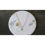 Collier pierre naturelle turquoise