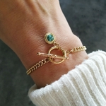 bracelet pierre naturelle turquoise