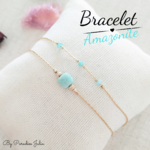bracelet pierre naturelle amazonite