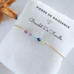 Bracelet de faille pierre de naissance