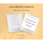 Collier de Famille pierre de Naissance (2)