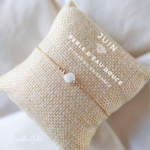 Bracelet perle d'eau douce or gold filled